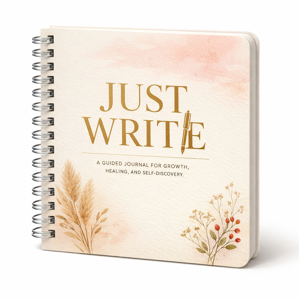 Just Write: A Guided Journal for Growth, Healing & Self-Discovery