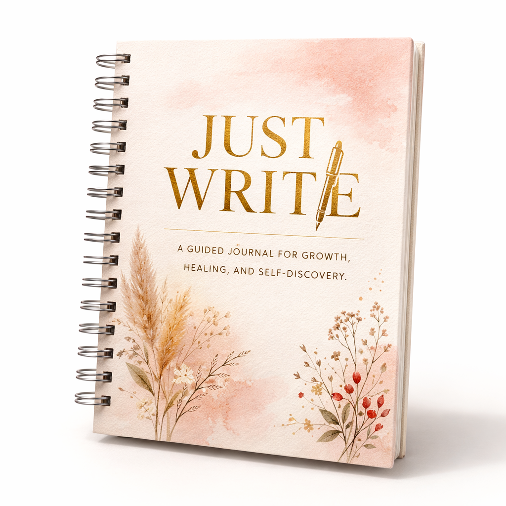 Just Write: A Guided Journal for Growth, Healing & Self-Discovery