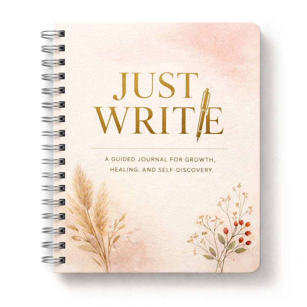 Just Write: A Guided Journal for Growth, Healing & Self-Discovery