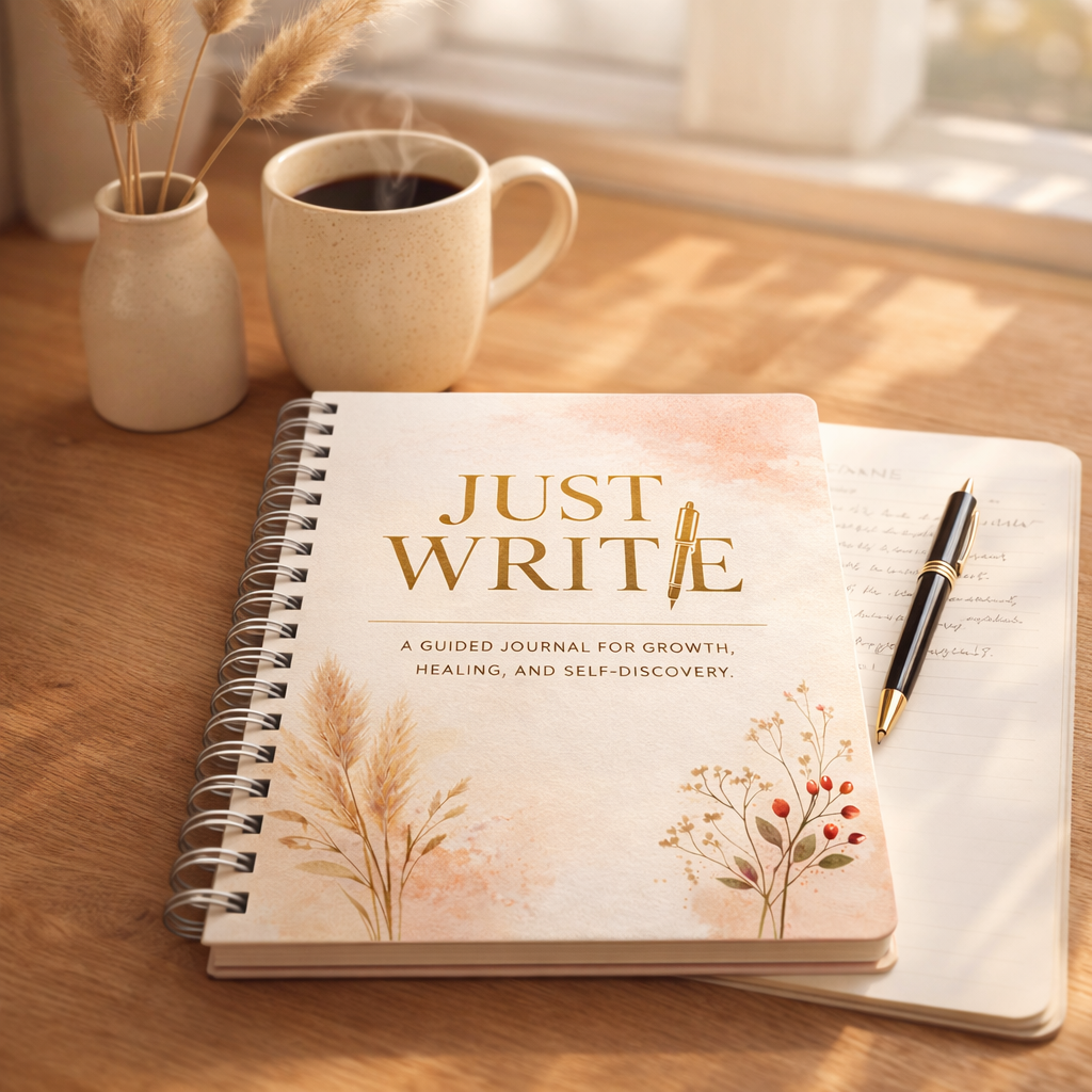 Just Write: A Guided Journal for Growth, Healing & Self-Discovery