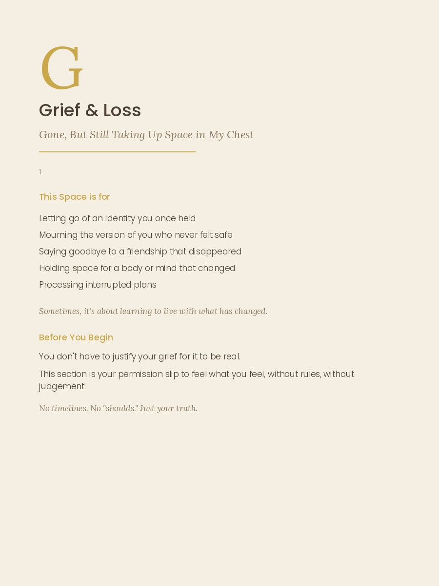 Just Write: A Guided Journal for Growth, Healing & Self-Discovery