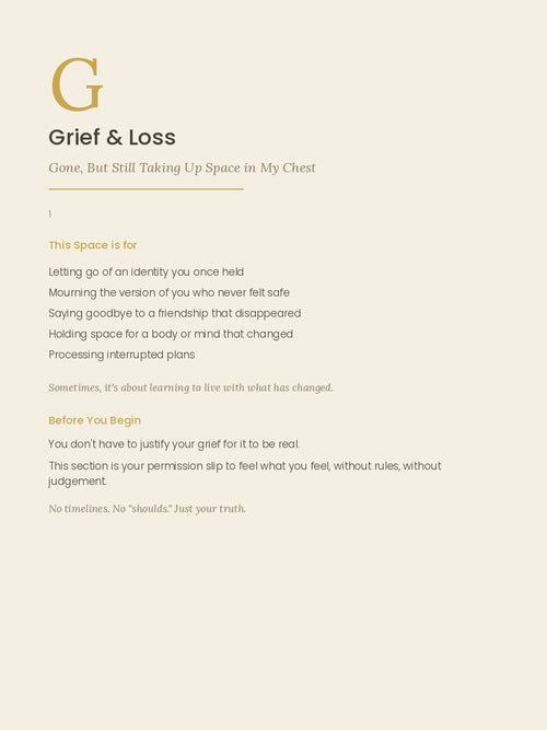 Just Write: A Guided Journal for Growth, Healing & Self-Discovery